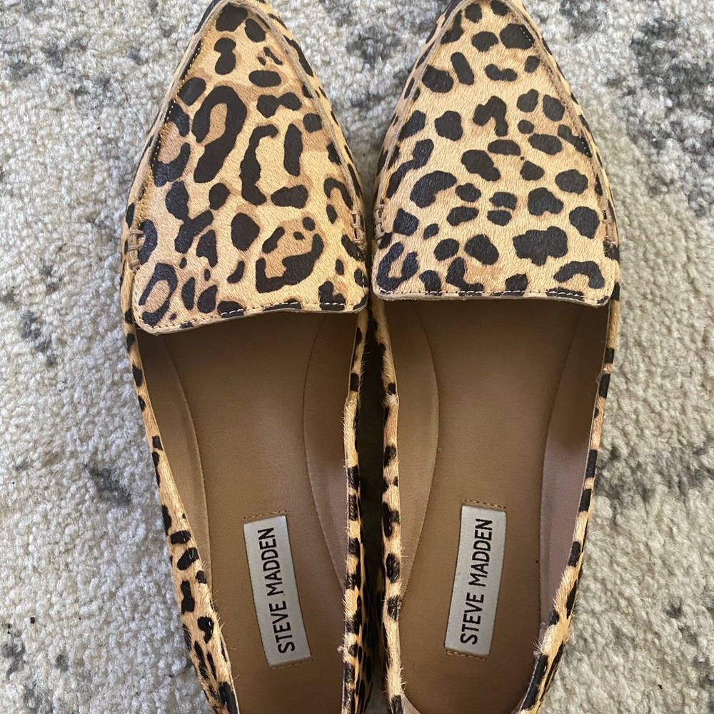 Steve Madden Leopard Loafer